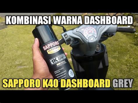 Sapporo Ultimate K40 Dashboard Grey User Friendly Banget Istimevvah