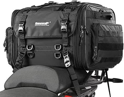 Rhinowalk Bolsa Trasera Para Motocicleta De Viaje Portaequipaje