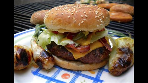 HAMBURGUESAS AL CARBON Vicky Receta Facil YouTube