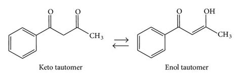 Keto enol tautomerism of benzoylacetone β diketone Download