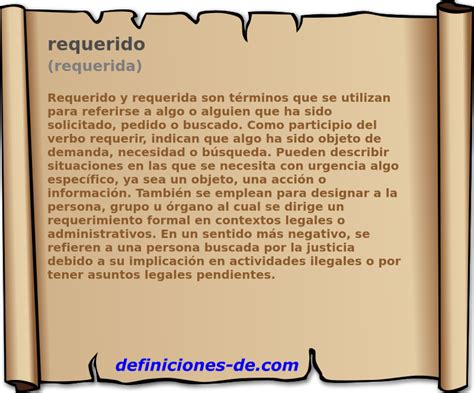 Requerido O Que Significa - Requerente E Requerido Significado - FDPLEARN