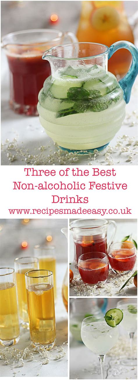 3 of the best non alcoholic festive drinks en 2024 | Boisson, Noel