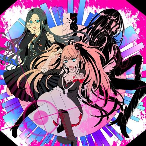 Junko Enoshima Izuru Kamukura Tsumugi Shirogane By Ninjnnoha