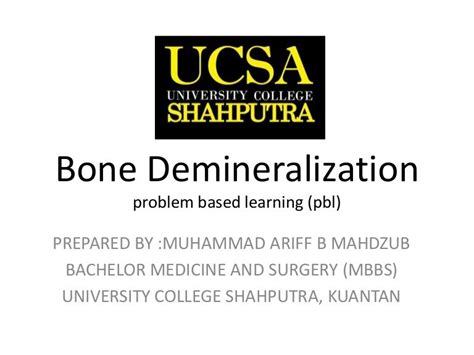 Bone demineralization