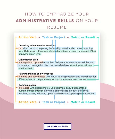 Resume Skills For Administrative Assistant Templates Updated For 2024