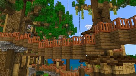 Tree House Mansion By Nitric Concepts Minecraft Marketplace Map