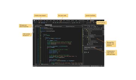 introduction  microsoft visual studio ide bridgeall