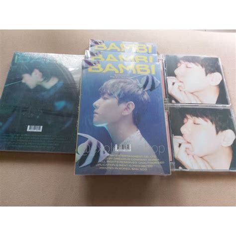 READY STOCK EXO BAEKHYUN BAMBI PHOTOBOOK VER JEWEL CASE VER