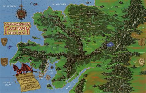 Imagen Mapa Map Warhammer Fantasy Viejo Mundo Old World Wiki La