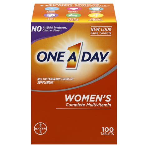 Save On One A Day Womens Complete Multivitamin Tablets Order Online