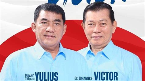 Yulius Komaling Victor Mailangkay Ditetapkan Kpu Sebagai Paslon