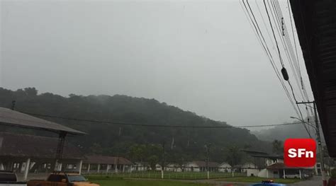 Avanço De Frente Fria Muda O Tempo Na Região Chuva E Queda De