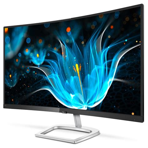 philips   monitor  pantalla curva   efecto mas envolvente