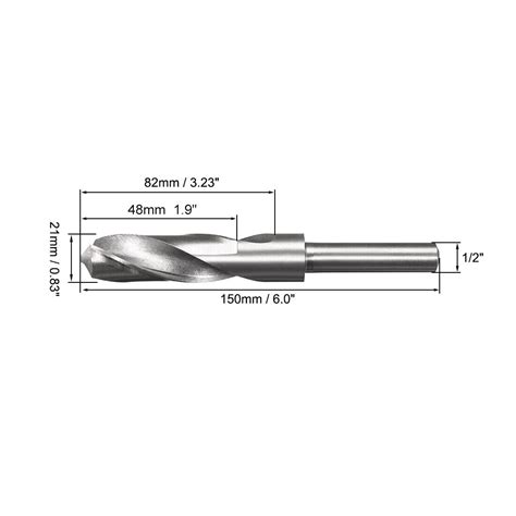 Mm Reduced Shank Drill Bit High Speed Steel With Straight