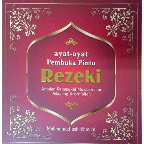 jual buku ayat ayat pembuka pintu rezeki shopee indonesia