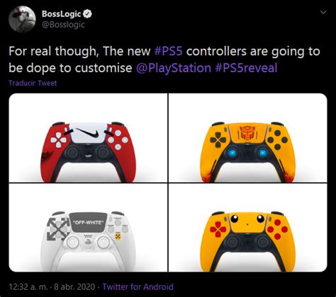 For real though, The new #PS5 controllers are going to be dope to ...