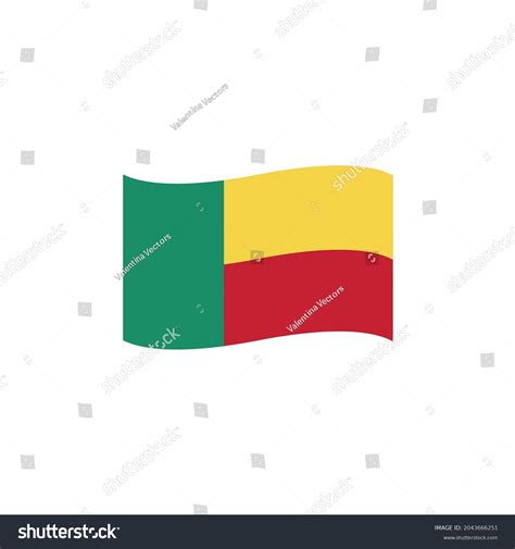 Flag Benin Emoji Vector Stock Vector (Royalty Free) 2043666251 ...