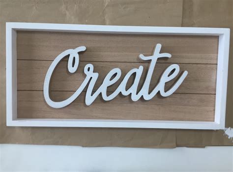 Easy Diy Create Wooden Sign Hello Creative Me