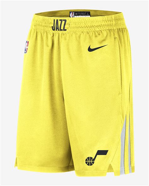 Utah Jazz Icon Edition Men S Nike Dri FIT NBA Swingman Shorts Nike UK