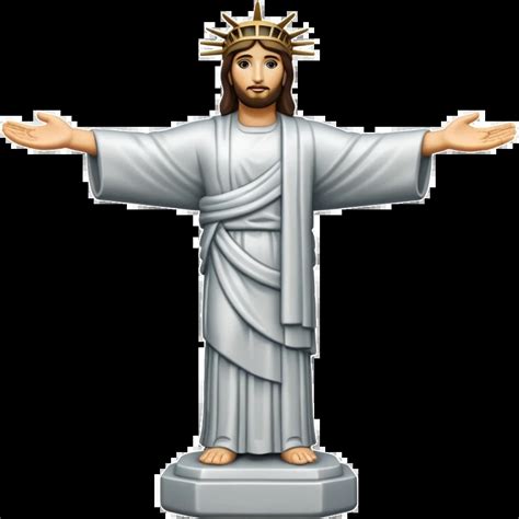 Emoji Do Cristo Redentor - Cristo Redentor emoji | AI Emoji Generator