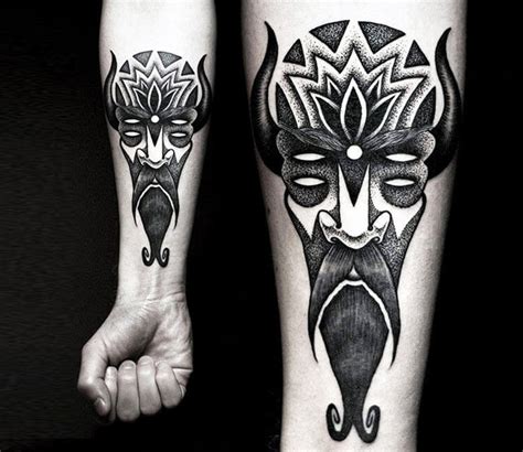 Devilface tags tattoo ideas | World Tattoo Gallery