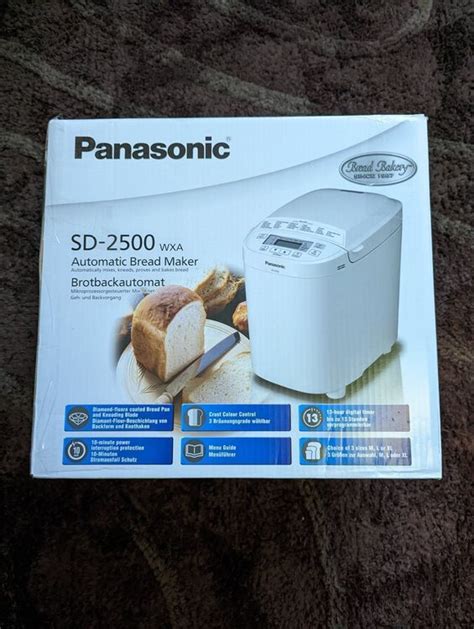 Panasonic Sd 2500 Wxa Brotbackautomat Kaufen Auf Ricardo