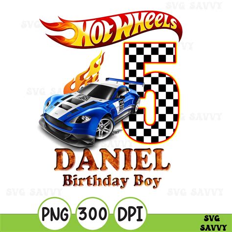 Hot Wheels Birthday Svg With Custom Name And Age Hot Wheels Inspire