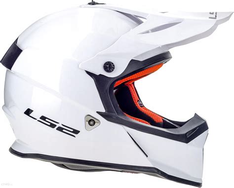 Kask Motocyklowy Ls Mx Fast Enduro Bia Y Opinie I Ceny Na Ceneo Pl