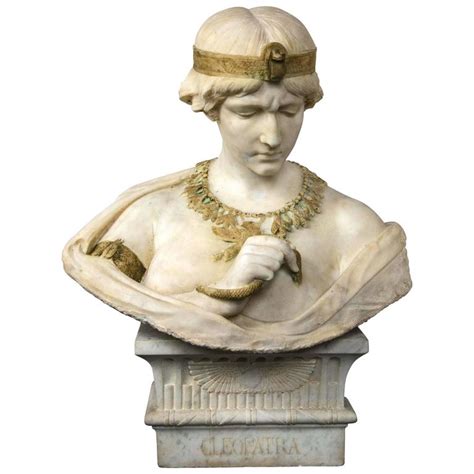 Marble Bust of Cleopatra at 1stDibs