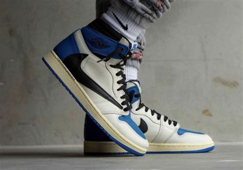 Travis Scott Fragment Air Jordan 1 Military Blue Dh3227 105 Release