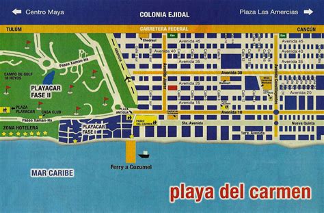 Playa Del Carmen Maps Hot Sex Picture