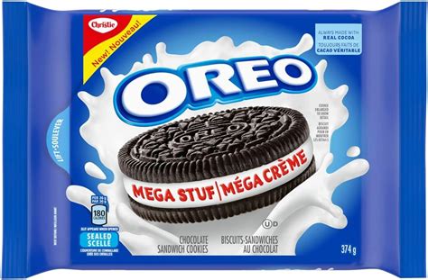 Oreo Mega Stuf Cookies, 374 Grams: Amazon.ca: Grocery