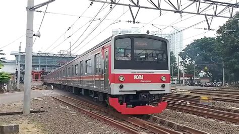 Commuter Line JR 205 143 Relasi Kp Bandan Cikarang YouTube