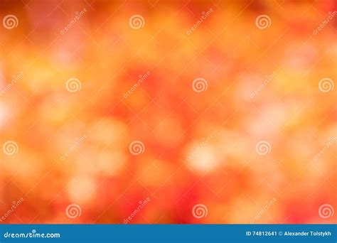 Red Blurred Bokeh Background Stock Image Image Of Blur Meadow 74812641