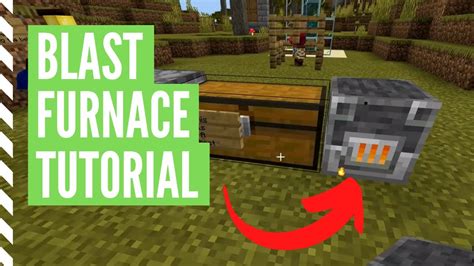 How To Make A Blast Furnace In Minecraft And Use It Tutorial Youtube