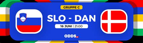 Optakt Odds Slovenien Vs Danmark 16 Juni 2024