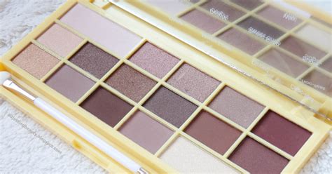 Review I Heart Makeup Naked Chocolate Eyeshadow Palette Adjusting Beauty