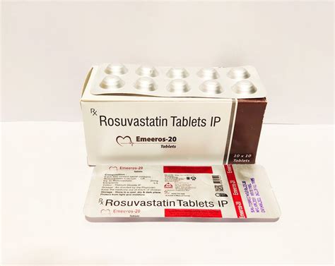 Rosuvastatin 20mg Tablets At Rs 225stripe Rosuvastatin Capsules In