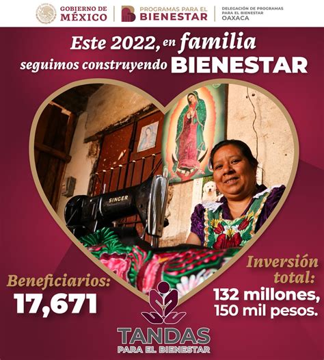 Delegaci N Bienestar Oaxaca On Twitter Las Tandas Para El Bienestar