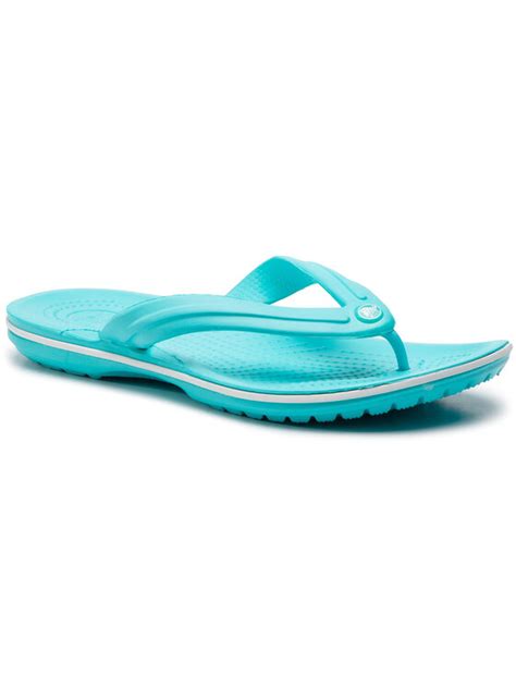 Crocs Zehentrenner Crocband Flip 11033 Blau Modivo At