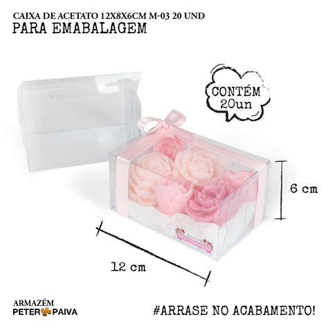 Embalagem Transparente X X Cm Armaz M Peter Paiva