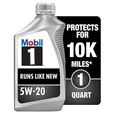 Mobil 1 Advanced Full Synthetic Motor Oil 5w 20 6 Pack Of 1 Quarts