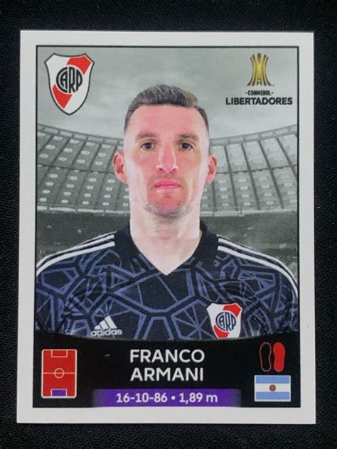 2023 PANINI CONMEBOL Copa Libertadores Sticker 223 FRANCO ARMANI