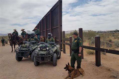 El Paso Border Patrol Sector Kicks Off Construction Of Trumps Wall On