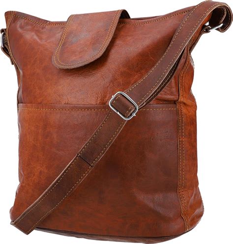 Gusti Ledertasche Damen Jacqueline Umhängetasche Damen Shopper