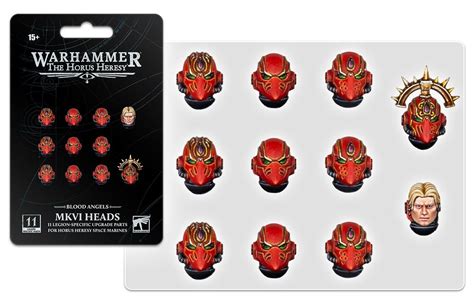 Horus Heresy New Blood Angels Mark VI Upgrade Packs Announced