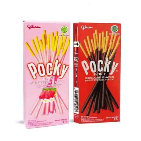 Jual GLICO POCKY STICK WAFER STICK BISKUIT BERSALUT KRIM LEZAT