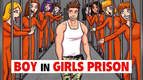 The Only Boy In Girls Prison My Animated Story Youtube