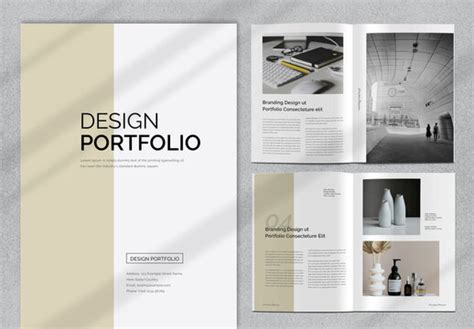 Interior Design Portfolio Cover Examples