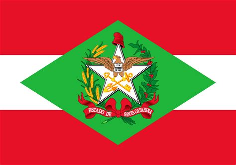 Cores Da Bandeira De Santa Catarina - Bandeira de Santa Catarina - Significado dos elementos - InfoEscola